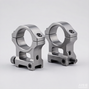 Scope rings and one-piece mounts
